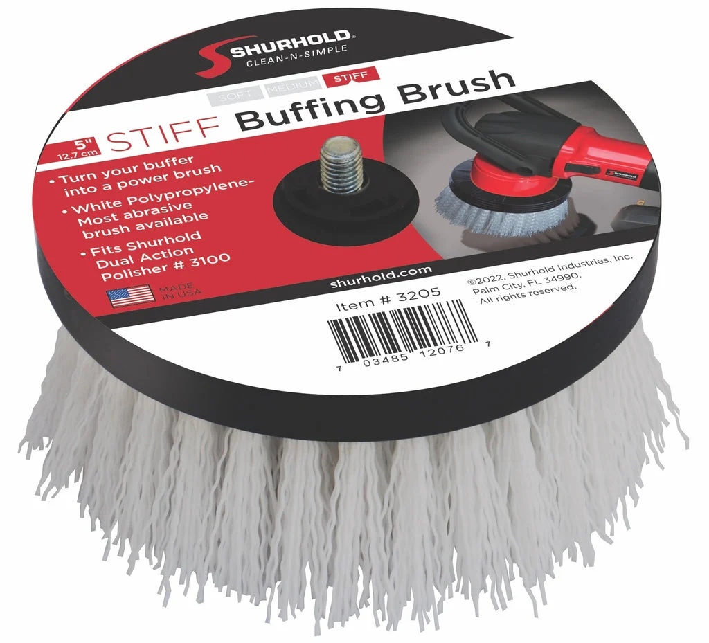 Shurhold Ind Stiff Brush For Dual Action Polishe – Marine Boat Replacement Part