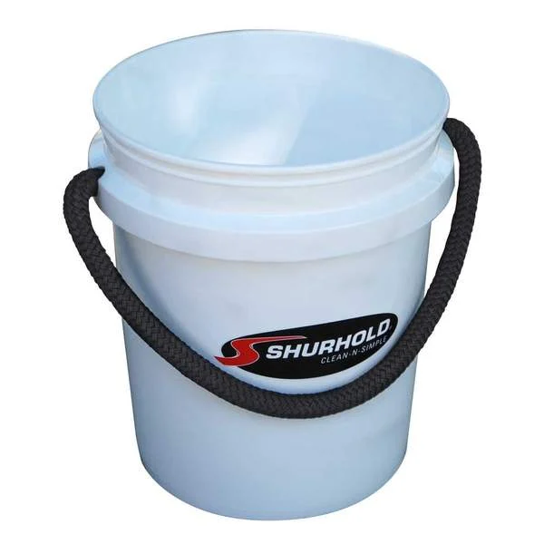 Shurhold Ind 5 Gallon White Bucket – Marine Boat Replacement Part