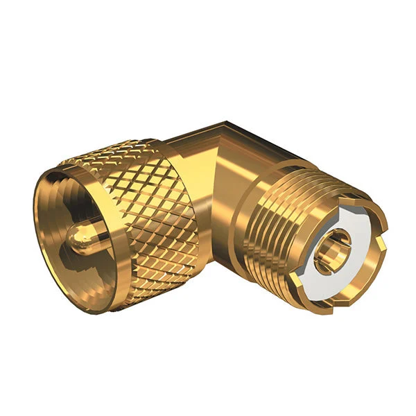 Shakespeare Gold Plated Right-Angle Pl-259 – Marine Boat Replacement Part
