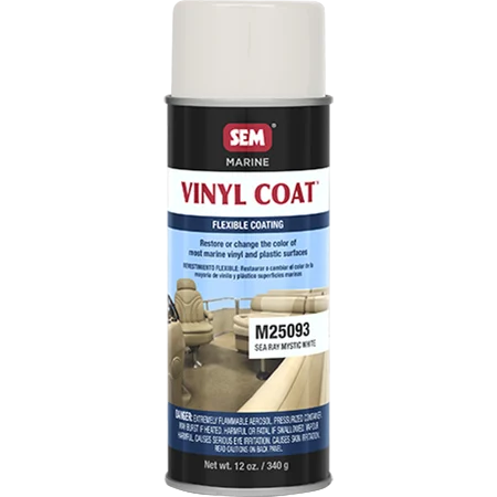 Sem Products Vinyl Coat - Sea Ray Mystic White – Marine Boat Replacement Part