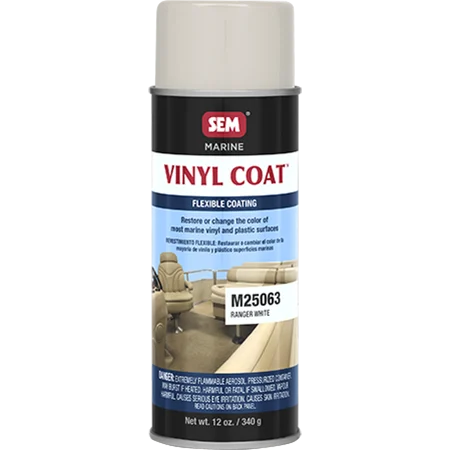 Sem Products Vinyl Coat - Ranger White – Marine Boat Replacement Part