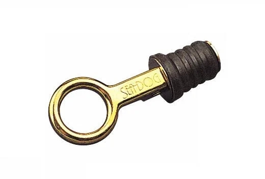 Sea Dog Brass Snap Handle Drain Plug – Marine Boat Replacement Part