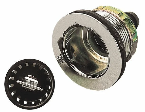 Sea Dog Sink Drain W/Strainer Straight – Marine Boat Replacement Part