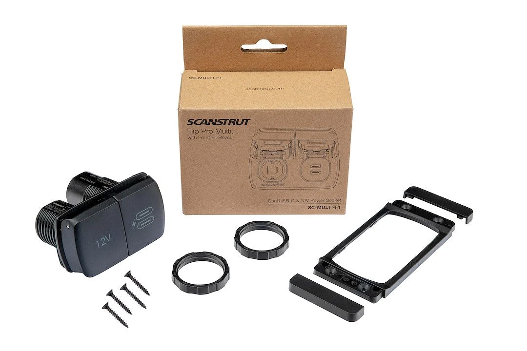 Scanstrut Flip Pro Multi - Dual Usb-C & 12V P – Marine Boat Replacement Part