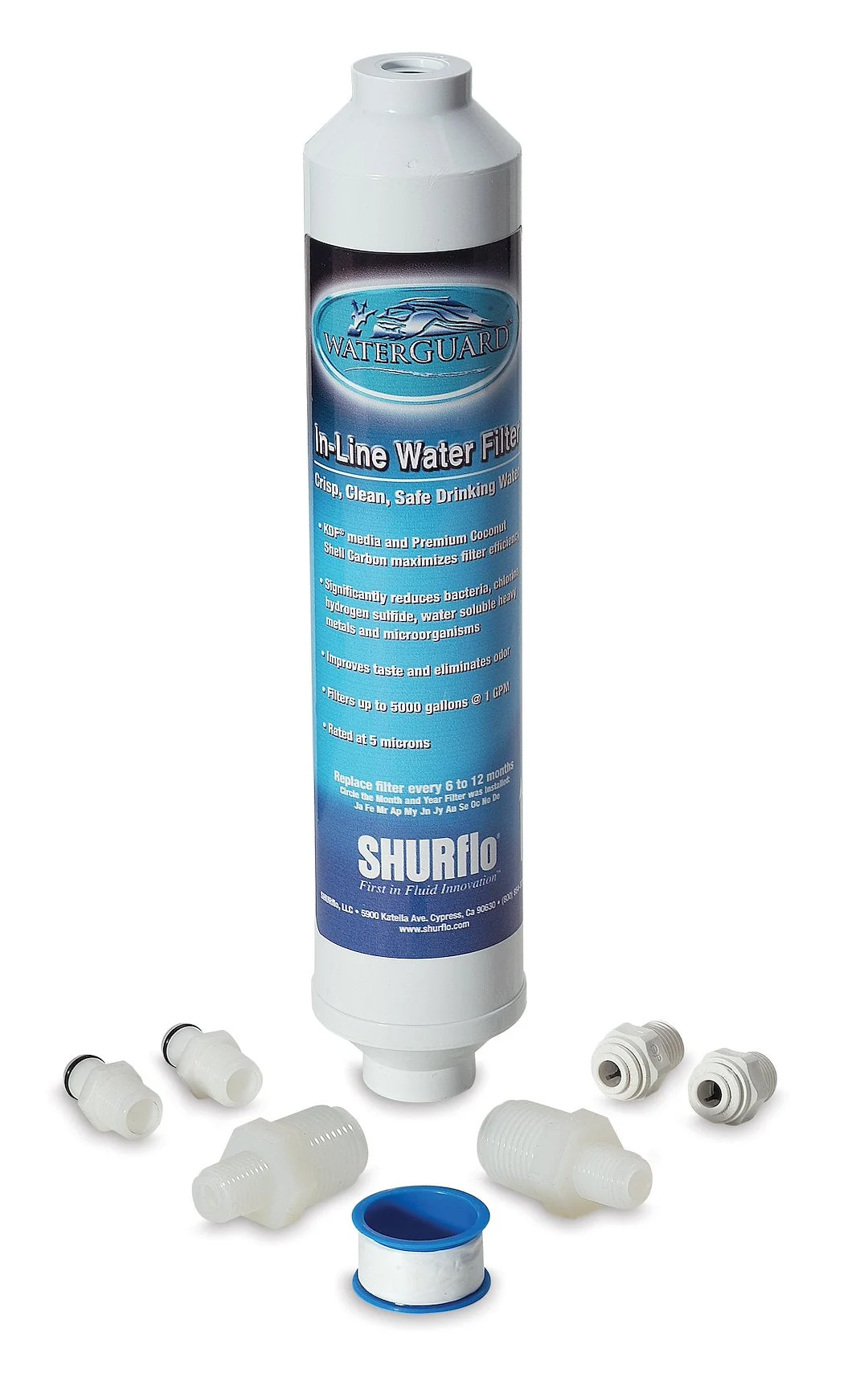 Shurflo Univ In-Line Filt – Marine Boat Replacement Part