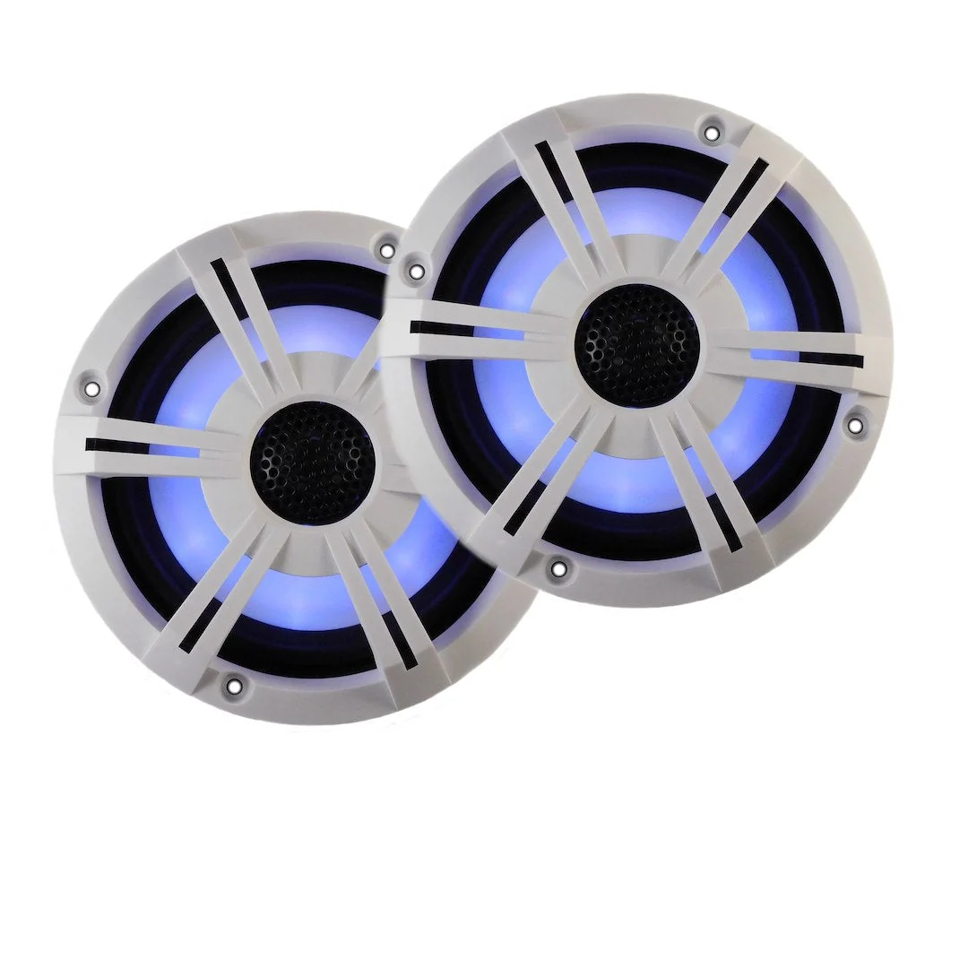 6.5 BT LED SPEAKER WHITE