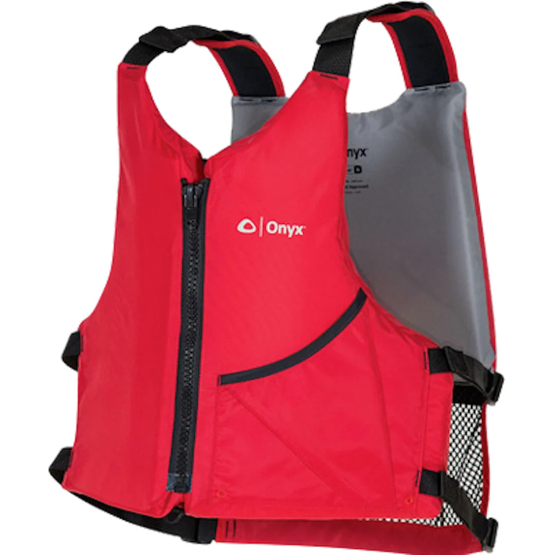 Onyx Outdoor Universal Paddle Vest Adult Red – Marine Boat Replacement Part