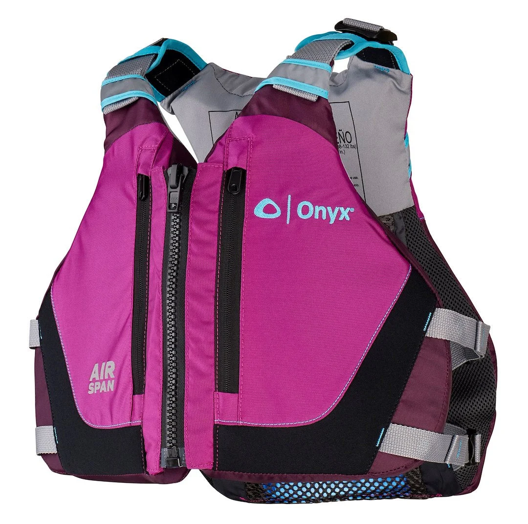 Onyx Outdoor Air Span Breeze Paddling Kayak Vest – Marine Boat Replacement Part