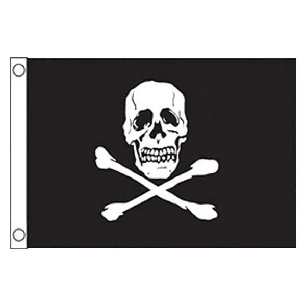 Taylor Made 12'X18' Jolly Roger Flag – Marine Boat Replacement Part