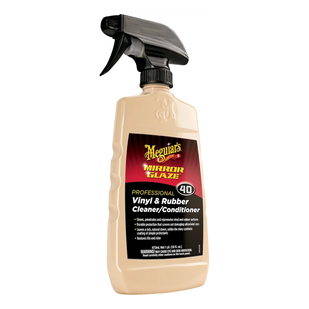 Meguiars Wax #40 Vinyl/Rubber Clnr16Oz – Marine Boat Replacement Part