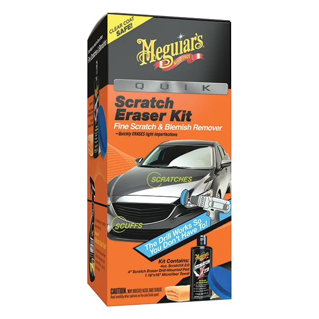 Meguiars Wax Quik Scratch Eraser Kit – Marine Boat Replacement Part