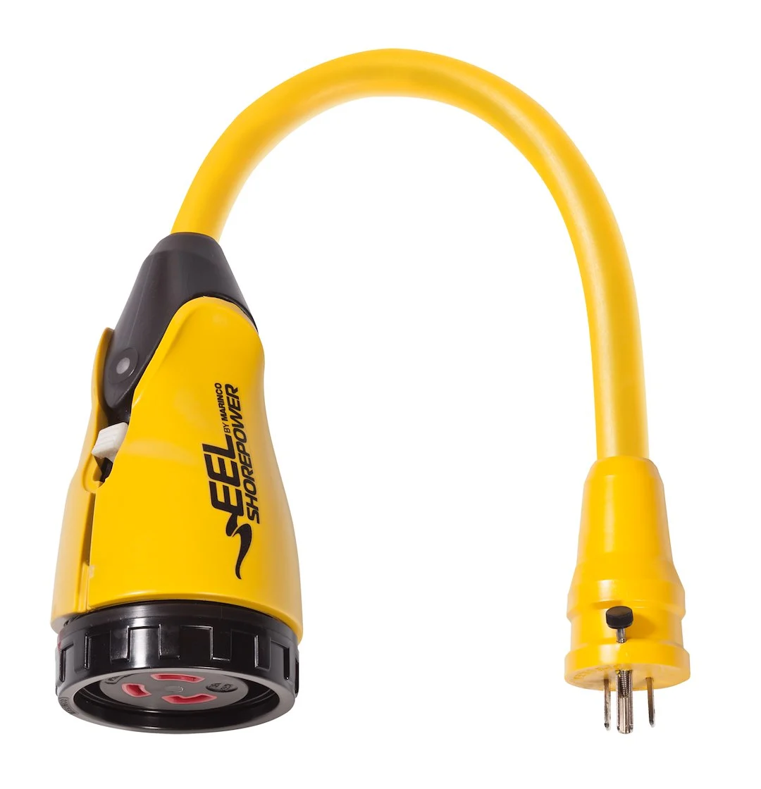 Marinco Eel Pigtail Adap. 15Amale To 30Afem – Marine Electrical Replacement Part