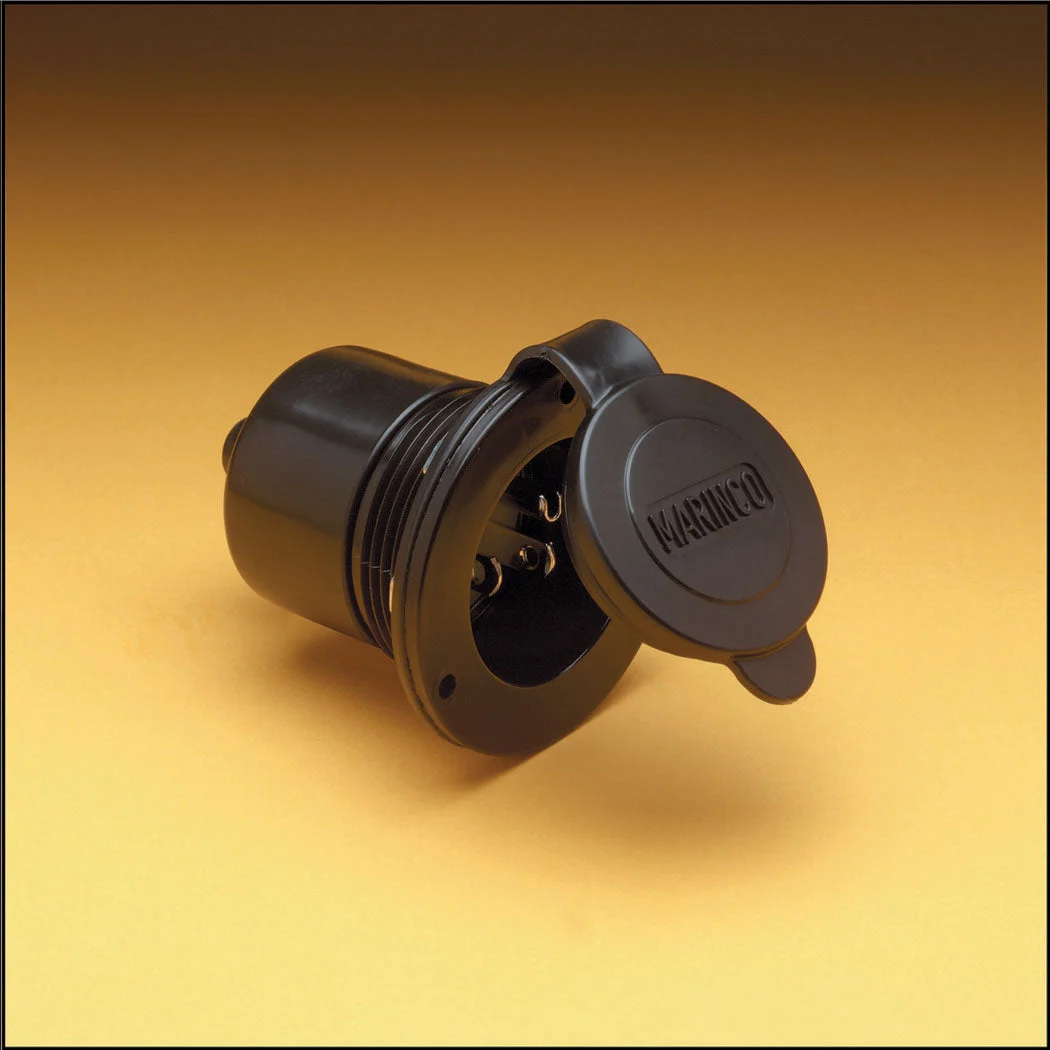 Marinco Bass Boat Inlet 15A Front Mount