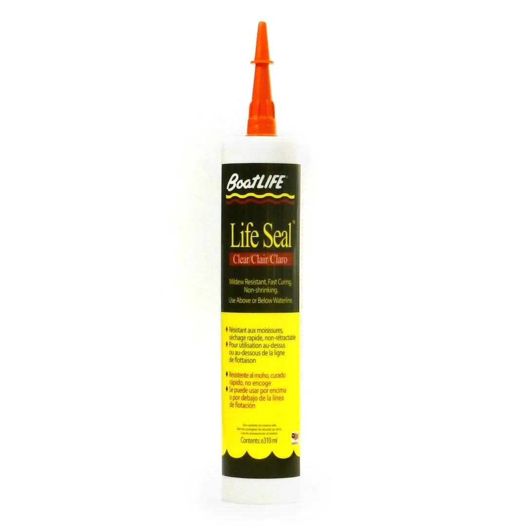 Life Indust. Life Seal 10.6 Fl. Oz. Cart. Clear – Marine Boat Replacement Part