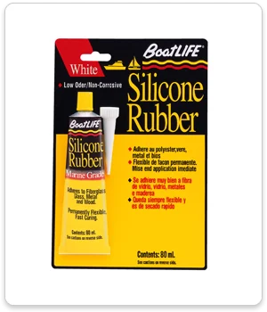 Life Indust. Silicone 2.8 Fl. Oz. Tube White – Marine Boat Replacement Part