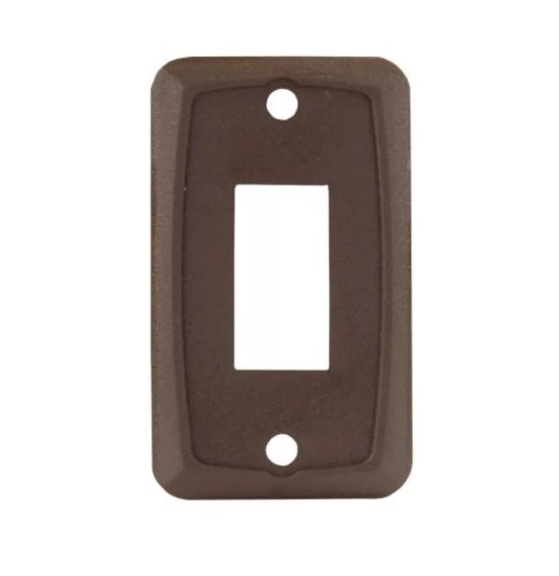 Jr Products Sgl Face Plate Br – Marine Electrical Replacement Part