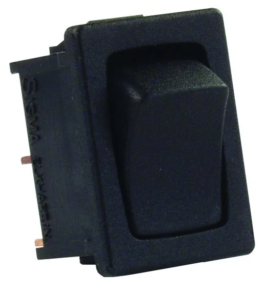 Jr Products Mini-12V Mom-On/Off Sw Bk – Marine Electrical Replacement Part