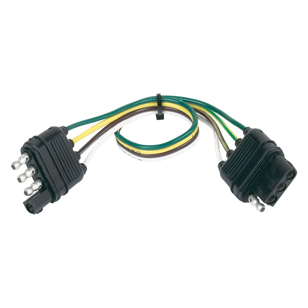 Husky Towing Connector Ext 4Way Flat 18In – Marine Electrical Replacement Part