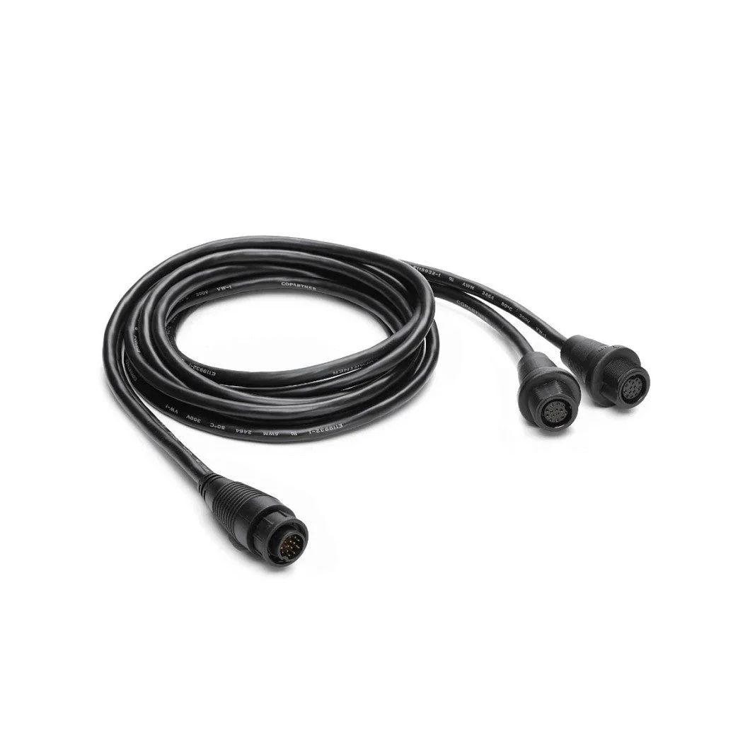 Humminbird Adapter 'Y' Cable Mega 360 To Solix – Marine Electrical Replacement Part