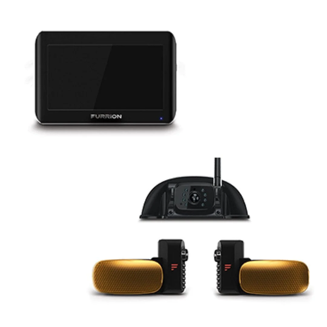 7' Monitor With 3 Cameras Sharkfi – Marine Electrical Replacement Part