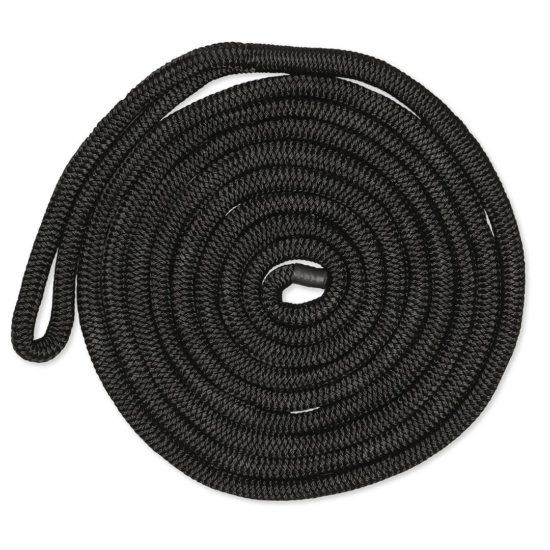 5/8In-25Ft Dblbrd Cmp Dockline Blk – Marine Boat Replacement Part