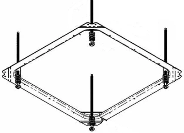 Coleman RVp Mtg Frame & Bolt Kit Pkg – Marine Boat Replacement Part
