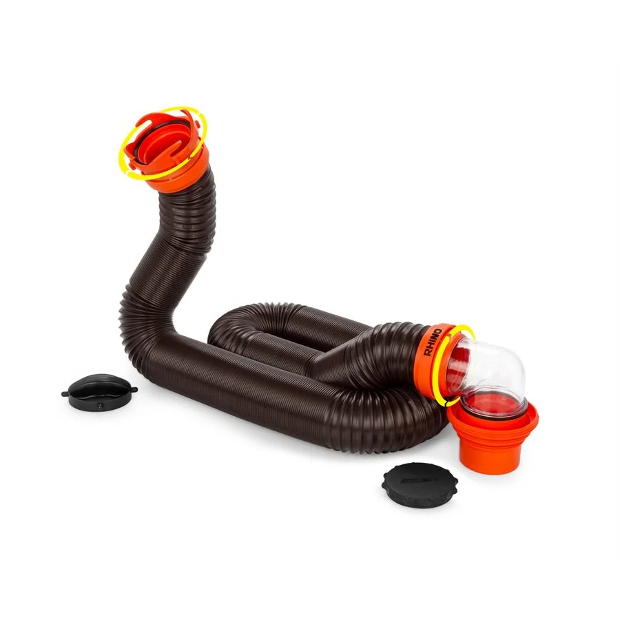 Camco Rhinoflex RV Sewer Kit – Marine Electrical Replacement Part