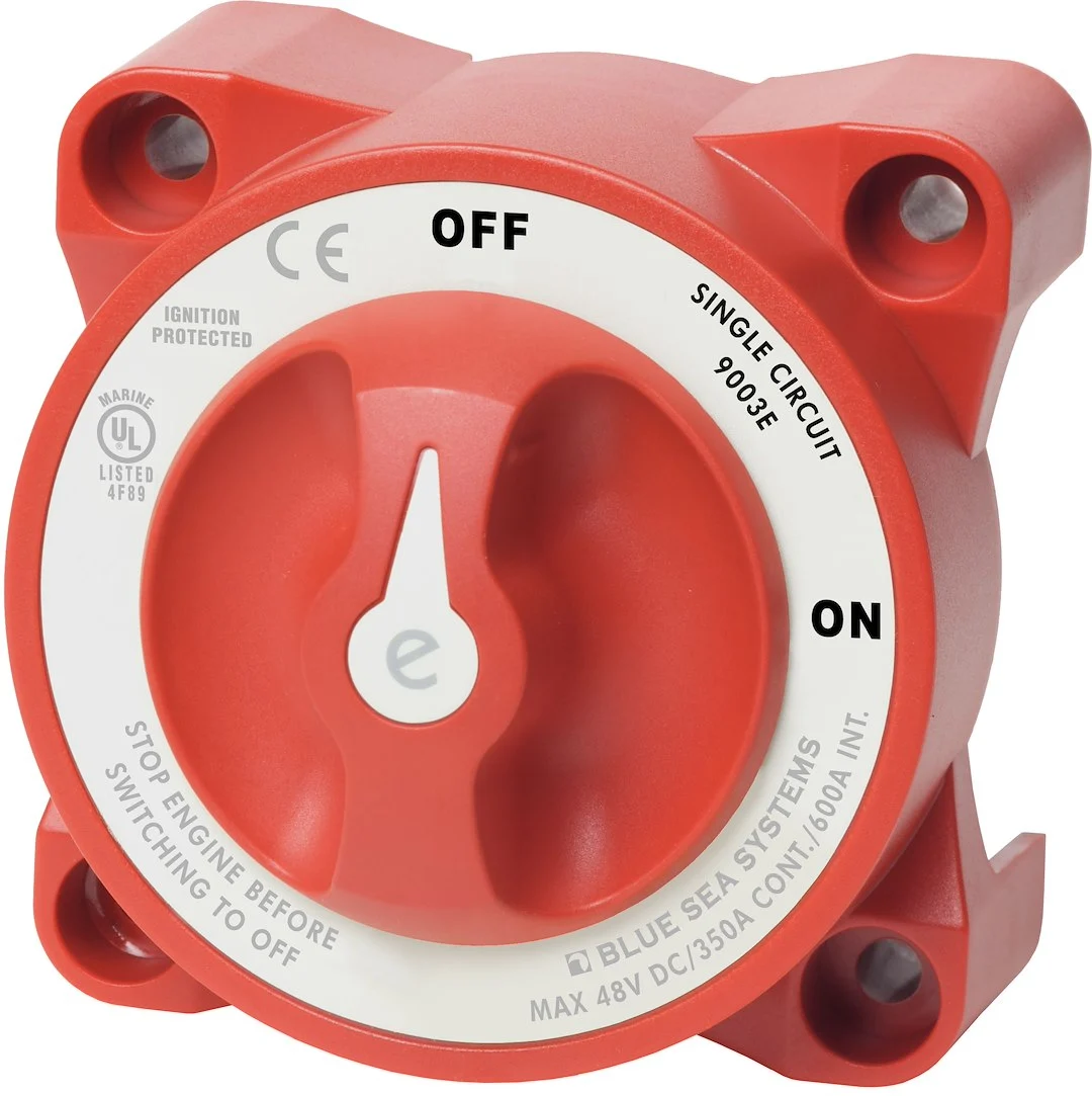 Blue Sea Switch Battery E On/Off – Marine Electrical Replacement Part