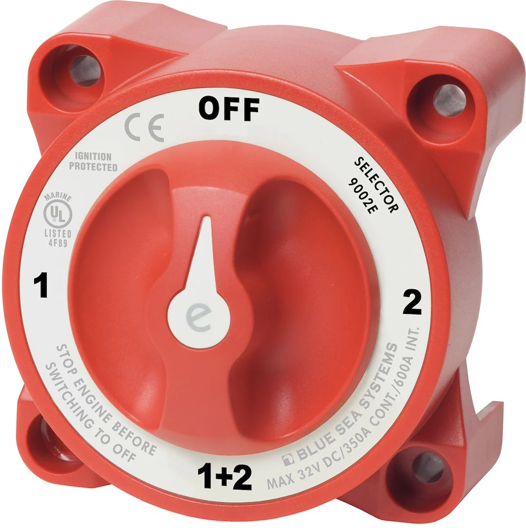 Blue Sea Switch Battery E Selector W/Afd – Marine Boat Replacement Part