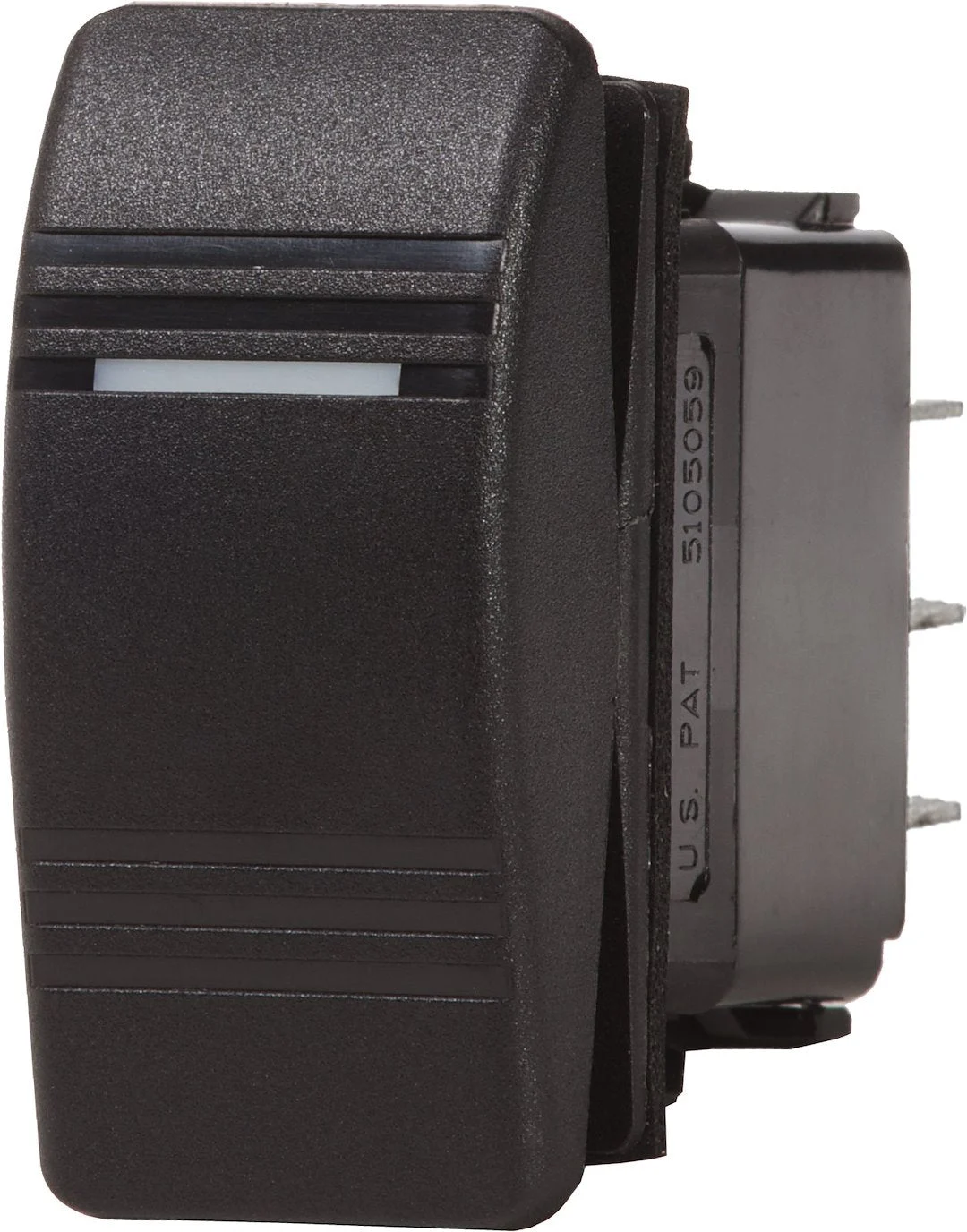 Blue Sea Switch Contura Dpst Off-On Blk – Marine Electrical Replacement Part