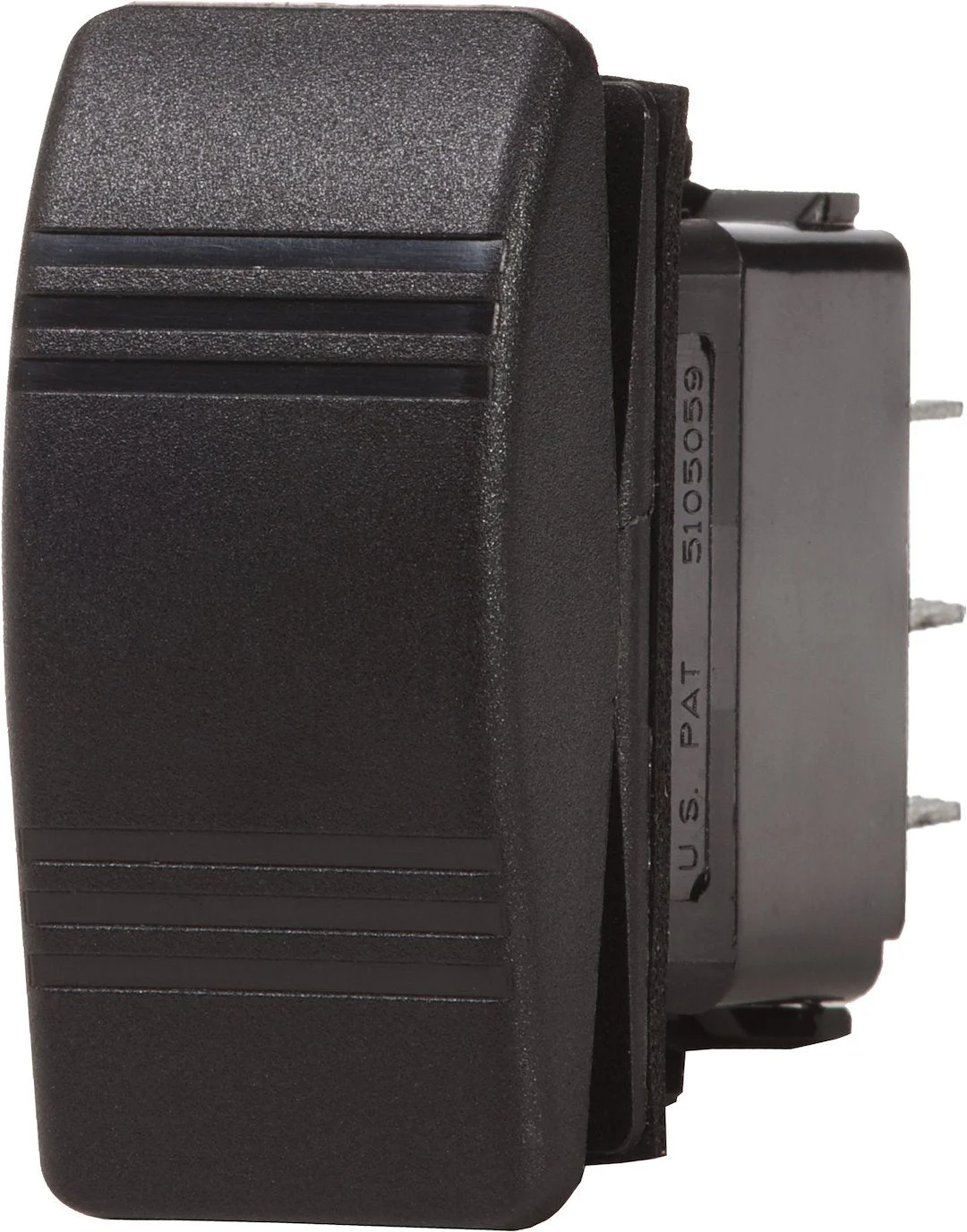 Blue Sea Switch Contura Spdt (On)Off(On) Blk – Marine Electrical Replacement Part
