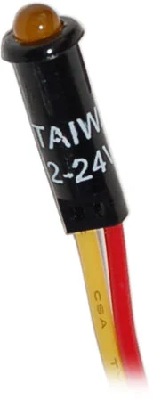 Blue Sea LED 12Vdc Amber 11/64In – Marine Electrical Replacement Part