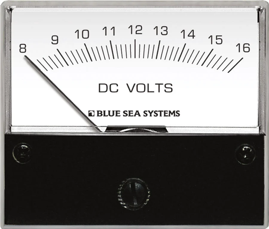 Blue Sea Voltmeter Dc 8 16V – Marine Electrical Replacement Part