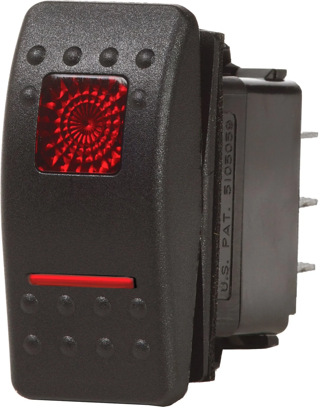 Blue Sea Switch Contura2 Spdt On-Off-On Blk – Marine Electrical Replacement Part