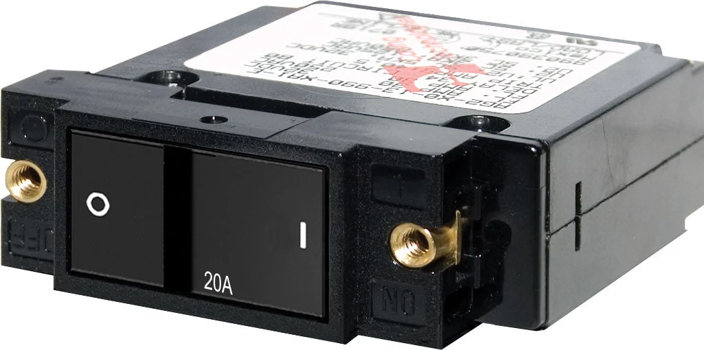 Blue Sea Circuit Breaker Sc1 Flat Rocker 20A – Marine Boat Replacement Part