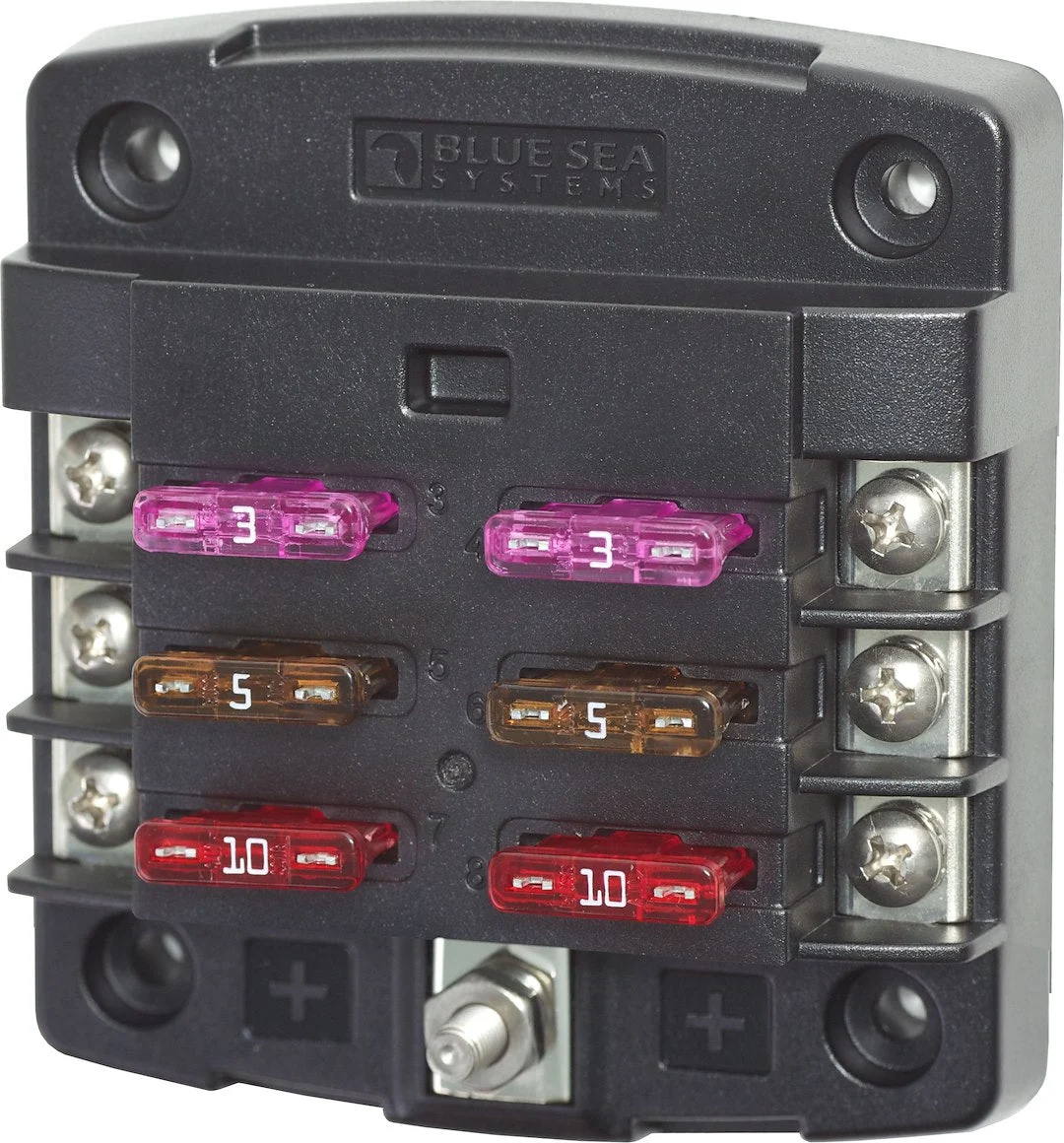 Blue Sea Fuse Block Stblade 6Circ – Marine Electrical Replacement Part