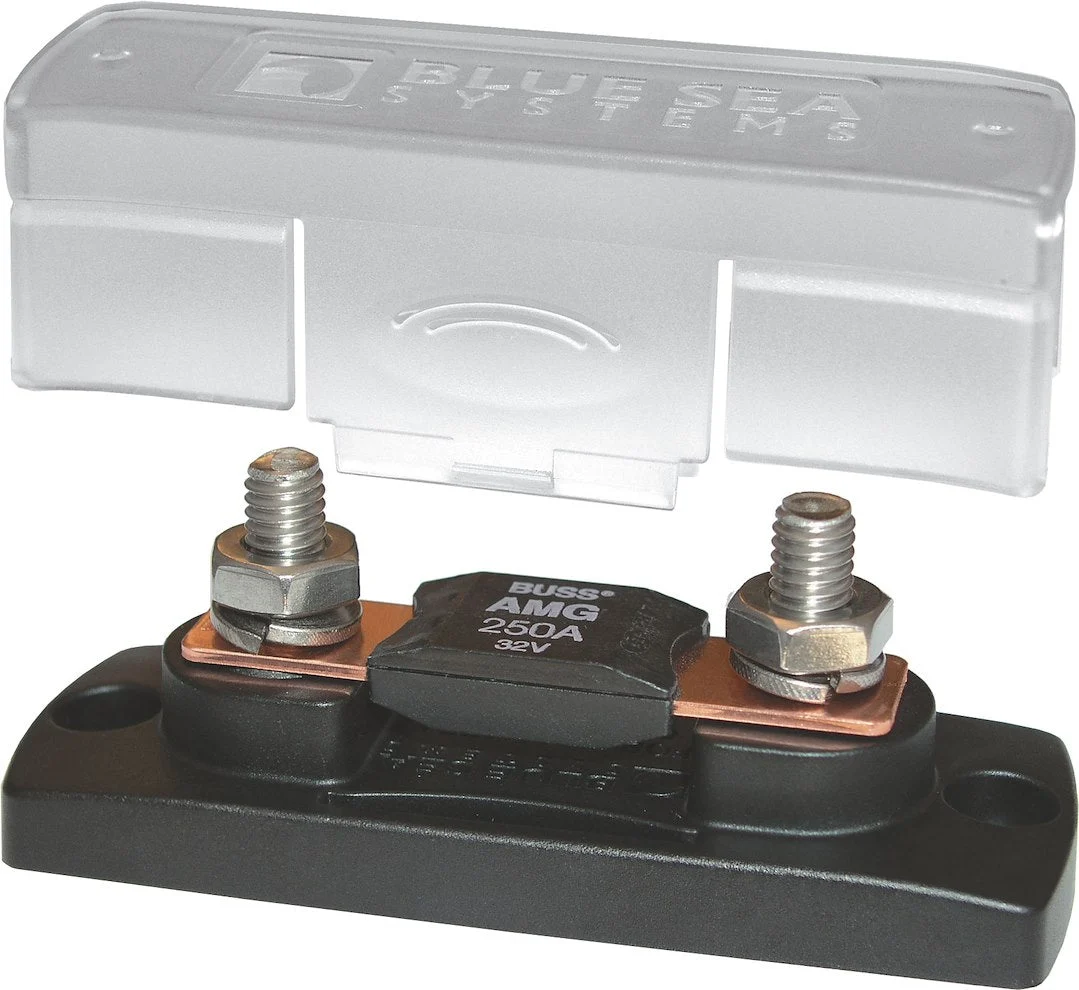 Blue Sea Fuse Block Mega 100 300A W/Cover – Marine Electrical Replacement Part