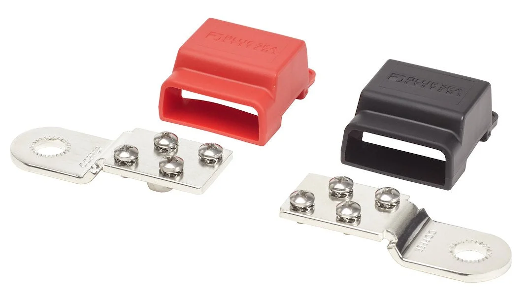 Blue Sea Busbars Bat Term Mount Pos & Neg – Marine Electrical Replacement Part