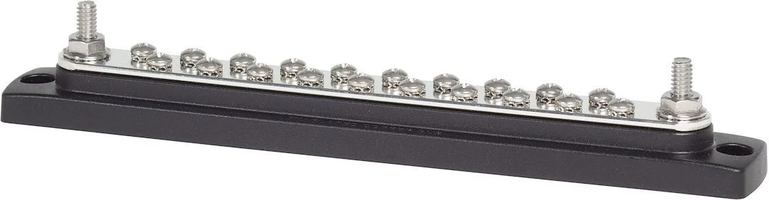 Blue Sea Busbar 20 Gang Common Bus – Marine Electrical Replacement Part