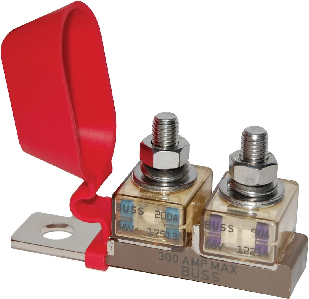 Blue Sea Fuse Block Terminal 30-300A Dual – Marine Electrical Replacement Part