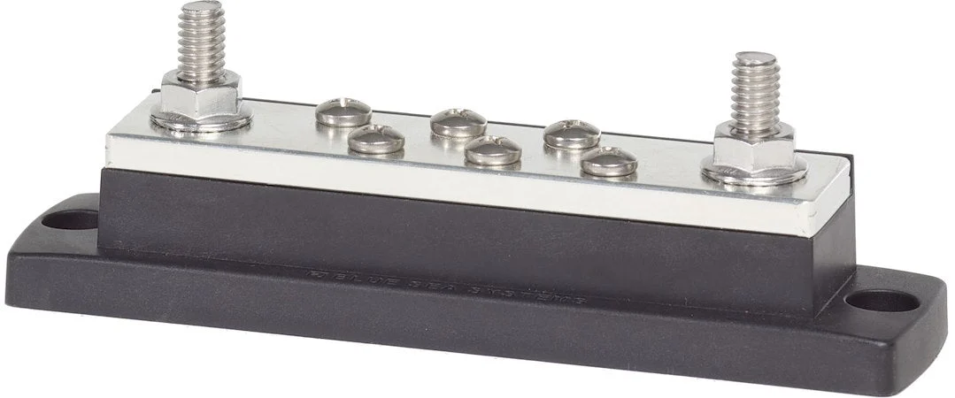 Blue Sea Maxibus 6 X 10-24 Stud Common – Marine Electrical Replacement Part