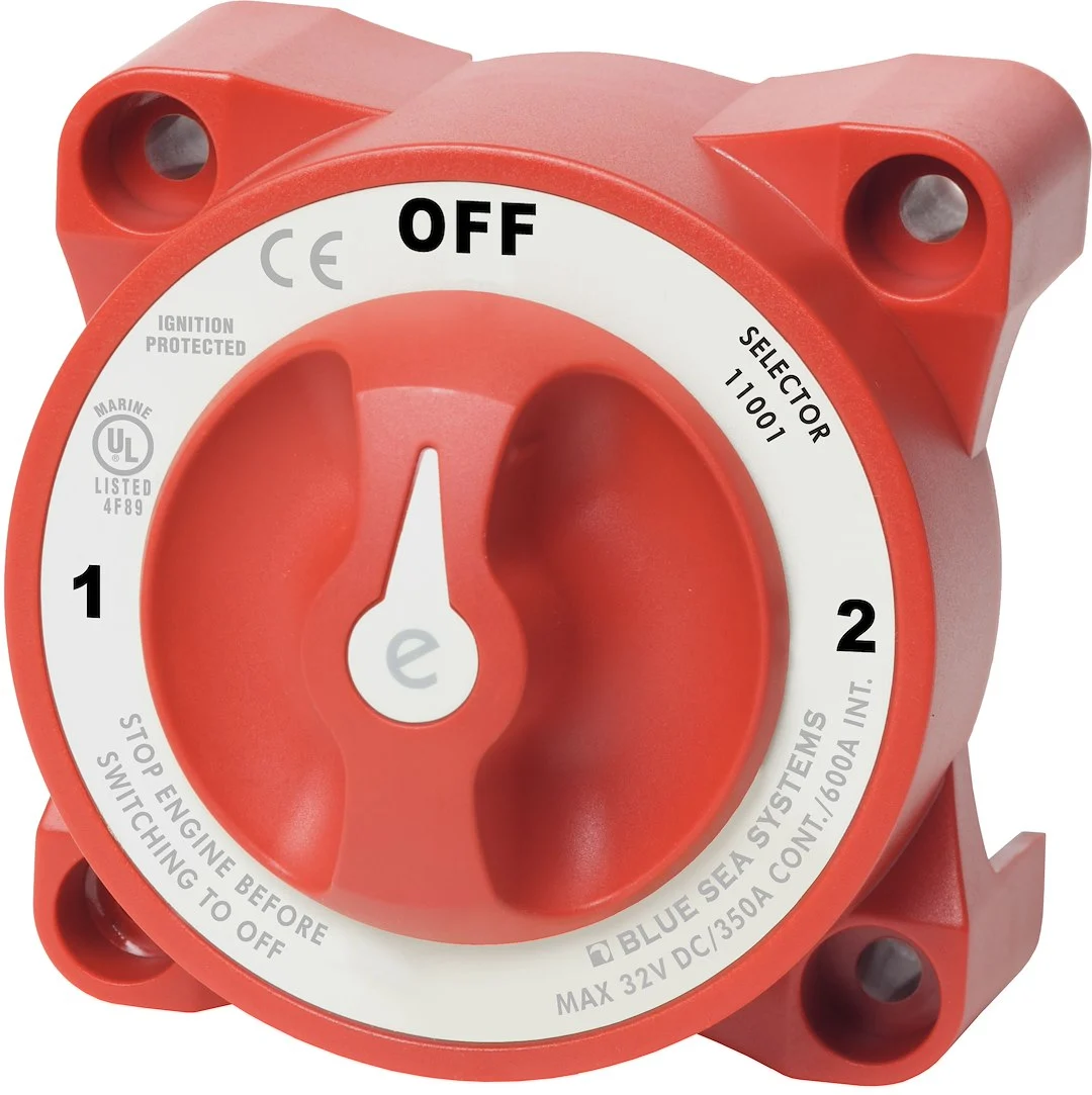 Blue Sea Switch Battery E Selector 3P W/Afd – Marine Boat Replacement Part