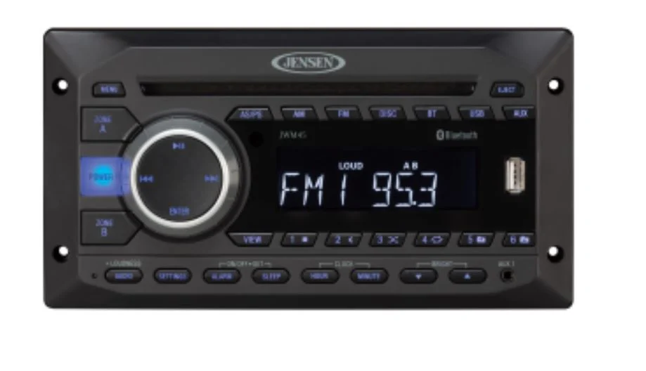 Asa Am/Fm/Dvd/Bt/Aux/Usb/2-Zone – Marine Boat Replacement Part
