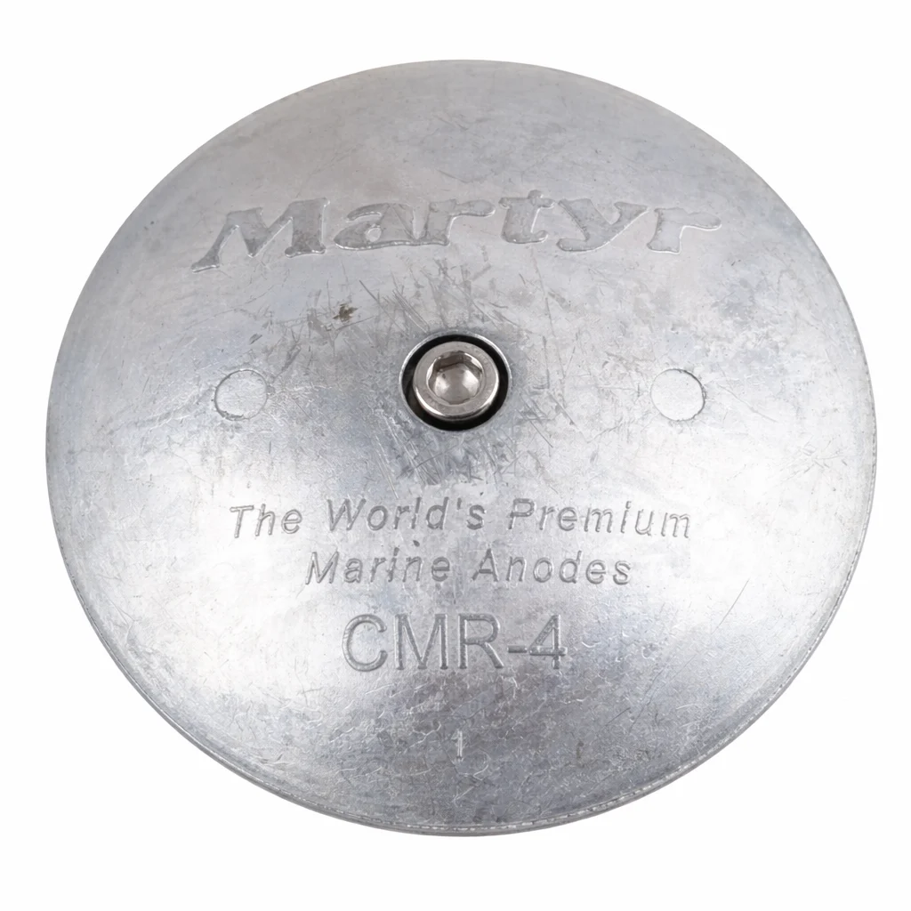 Martyr Zinc Rudder Anode Set 5 Inch CMR04S