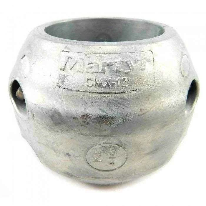 2-3/4 inch Zinc Streamlined Shaft Anode | Martyr CMX12