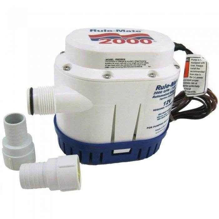 2000 GPH Rule-Mate Fully Automated Bilge Pump | Rule RM2000A