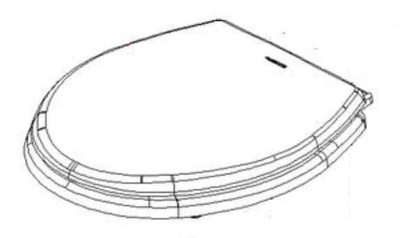 Dometic 385311950 Toilet Seat