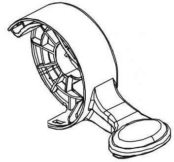 Dometic 385311122 Toilet Flush Pedal