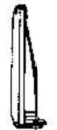 Dometic 3851267017 Refrigerator Door Handle
