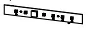 Norcold 640089 Refrigerator Eyebrow Power Control Circuit Board